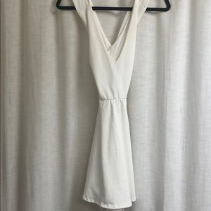 Lulu’s White Skater Dress